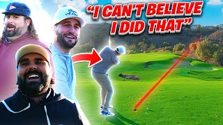 Is This The Worst Shot In YouTube Golf History [upl. by Gittle]