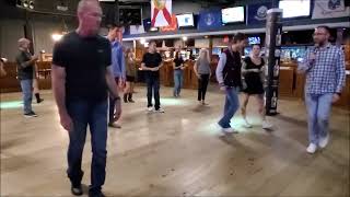 Blacked Out Line Dance By Wendie Smith amp Rob Holley Lesson With Jason At Renegades On 8 29 23 [upl. by Cogswell792]