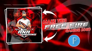 make this free fire gaming logo  how to make profeshanal gaming logo  EDITZ MS [upl. by Ahsinelg56]