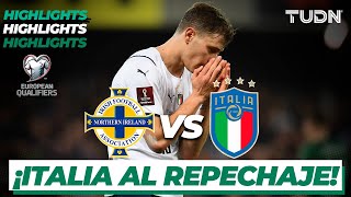 Highlights  Irlanda del Norte vs Italia  UEFA European Qualifiers 2021  TUDN [upl. by Williams350]