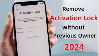 How to Remove Activation Lock without Previous Owner 2024  Full Guide [upl. by Rizas]