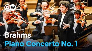 Brahms Piano Concerto No 1  Daniel Barenboim Gustavo Dudamel amp the Staatskapelle Berlin [upl. by Aneladdam]