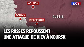 Les Russes repoussent une attaque de Kiev à Koursk [upl. by Dedra]