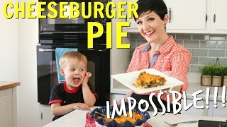 Your Mamas Impossible Cheeseburger Pie Recipe [upl. by Akemhs821]