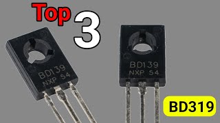 Top 3 Electronics Circuits Using BD319 transistor [upl. by Aliakim]