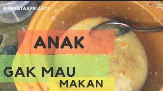 RESEP MPASI BAYI 9BULAN  CREAMY SOUP KETIKA ANAK TUMBUH GIGI [upl. by Corson]