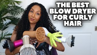 Who Makes The BEST Blow Dryer For Curly Hair Blow Dryer Battle  BiancaReneeToday [upl. by Ayotnom]