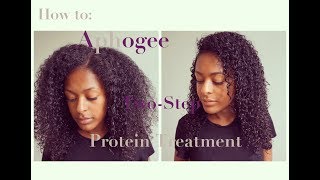 How to use Aphogee TwoStep Protein Treatment [upl. by Muir]