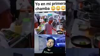 mi primera chamba reaccionando tiktok meme eroz jt themexican react humor funny ⁠shorts viral [upl. by Yrekcaz979]