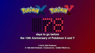 78 days to go before the 10th Anniversary of Pokémon X and Y North America [upl. by Ozmo]