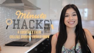 Minute Hacks Cocktails For College Students [upl. by Towne583]