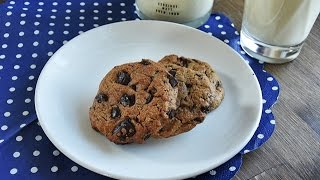 Chocolate chip cookies wegańskie i bezglutenowe [upl. by Dorran823]