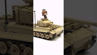 【Girls und Panzer】🌟 Maho × Tiger I｜Lego WW2 Tank Battle｜GuP Stopmotion｜Brickmania tank｜films [upl. by Florina]