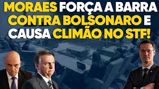 Climão ministros do STF incomodados com Moraes por atropelos no caso Bolsonaro [upl. by Aldon764]