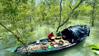 আজ সুন্দরবন নদীর উপরে প্রথমবার কাঁকড়া মালাইকারি খেলাম সুন্দরবন নদীর কাঁকড়া ধরে [upl. by Na]