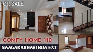 Comfy 110  Architects 4BHK New Home For Sale Nagarabhavi BDA [upl. by Shamrao790]