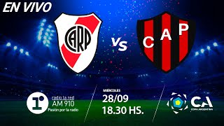 RIVER VS PATRONATO  EN VIVO  CUARTOS DE FINAL  COPA ARGENTINA [upl. by Ahsekim]