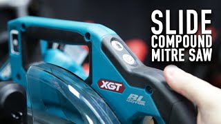 NEW Makita XGT 40v Max 216mm Mitre Saw [upl. by Akerdal887]