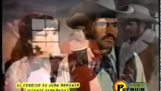 VICENTE FERNANDEZ CORRIDO DE JUAN ARMENTA [upl. by Nireves]