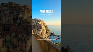 Mesmerizing Cinque Terre 😍 cinqueterreitaly youtubeshortvideo włochy podróże manarola [upl. by Asirahc]