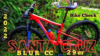 2022 SANTA CRUZ BLUR CC BIKE REVIEW [upl. by Melone]