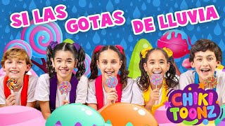 Si Las Gotas De Lluvia  Música para niños  Videos infantiles ChikiToonz [upl. by Ardnaeed]