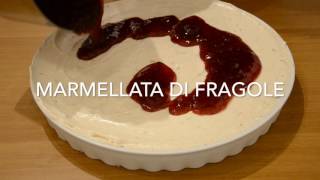 Cheesecake alla fragole senza cottura [upl. by Meek930]