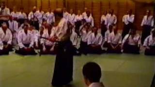 Kawashitsuki Tsuki Sankyo Shoji Nishio Aikido Toho Iai 08 [upl. by Ettezel]