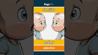 🇬🇧🇸🇰 familiar  známy  vocabulary builder  learn English  naučme sa anglicky [upl. by Janela743]