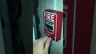 Fire alarm test [upl. by Aeki]