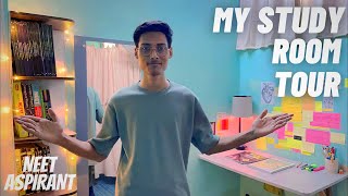 My Study room tour  study vlog  Neet 2024 Aspirant [upl. by Acinom]