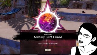 Guild Wars 2 Path of Fire  Crystal Oasis all Masterypoints Locations Guide [upl. by Nahtanaoj]