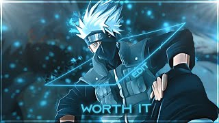 Kakashi  worth itEditAMV Alight motion [upl. by Bremble]