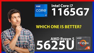 INTEL Core i7 1165G7 vs AMD Ryzen 5 5625U Technical Comparison [upl. by Atsirtal458]