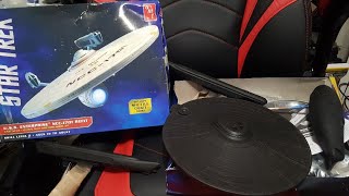 AMT USS Enterprise NCC1701 refit 1537 review [upl. by Linskey326]