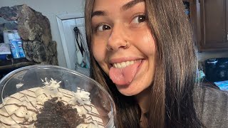 ASMR EATING CAKE MUKBANG 6000 CELEBRATION [upl. by Mcmullan]