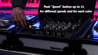 Odyssey Flight FX Case Series LED Controller Setup amp Effects Modes [upl. by Detta]