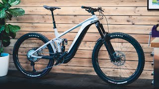 Giant Reign E First Look at The Big Hitting Enduro Ebike [upl. by Neerual543]