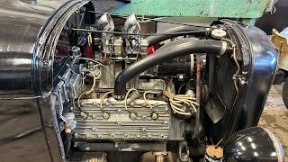 Installing a Thickstun PM7 Intake on my Model A Roadster [upl. by Llednohs]