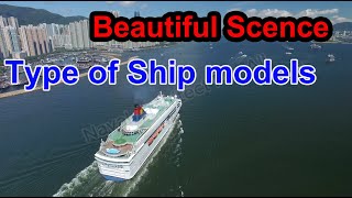 Some type of ship models in the world  Beautiful Scence [upl. by Wash994]