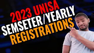 UNISA Online Registration  How to Register at UNISA in 2023 for semester  yearly modules [upl. by Alvina]