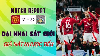 MAN UTD 7–0 BARNSLEY “ĐẠI KHAI SÁT GIỚI” QUỶ ĐỎ GIÃ NÁT NHƯỢC TIỂU TẠI OLD TRAFFORD [upl. by Layne564]