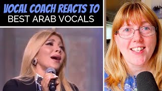 Vocal Coach Reacts to Best Arab Singing [upl. by Huberty]