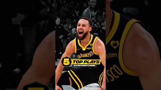 5 Top Plays of STEPH CURRY’s Career [upl. by Nolyar854]