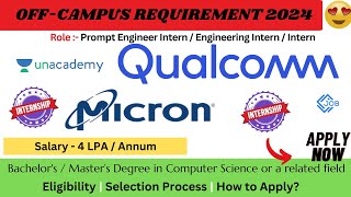 OffCampus Hiring😍 Software Engineer Job Internships for Fresher  Batch232425 jobswithshubham [upl. by Quintie]