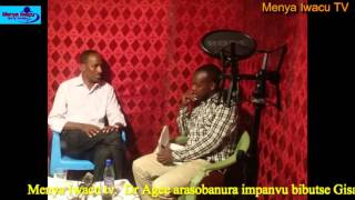 Menya Iwacu TV Dr Agee asobanura impanvu bibutse Gisaro I Rwanda [upl. by Auqeenahs]