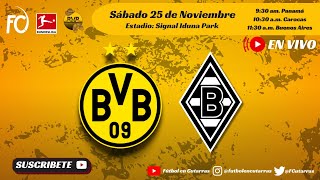 Borussia Dortmund VS Borussia Mönchengladbach  BUNDESLIGA  Jornada 12 [upl. by Kenwrick]