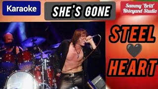 Shes Gone  Steelheart  Karaoke Version [upl. by Nadeau]