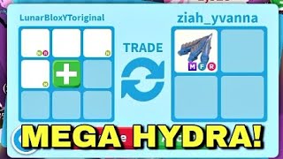 😱🥶OMG THEY OFFERED ME A MEGA HYDRA  TRADED MY NEON ROBO DOG ADOPT ME TRADING adoptmetrades [upl. by Gui]