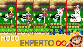 ESTO SIGNIFICA ¡¡PELIGRO ☠️  EXPERTO INFINITO NO SKIP T6 34  SMM2  ZSSJ [upl. by Gerick]